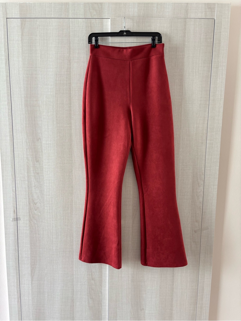 Urban Outfitters Deep Red Flare Pants